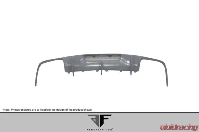 2012-2018 Mercedes W218 CLS63 AF-1 Rear Diffuser ( GFK ) - 1 Piece - 113767