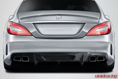 2012-2018 Mercedes W218 CLS63 Carbon AF-1 Rear Diffuser ( CFP ) - 1 Piece - 113768