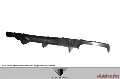 2012-2018 Mercedes W218 CLS63 Carbon AF-1 Rear Diffuser ( CFP ) - 1 Piece - 113768