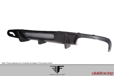 2012-2018 Mercedes W218 CLS63 Carbon AF-1 Rear Diffuser ( CFP ) - 1 Piece - 113768