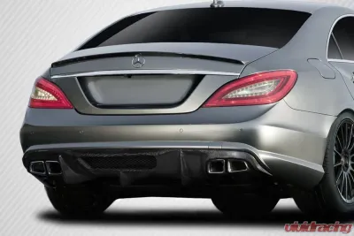 2012-2018 Mercedes W218 CLS63 Carbon AF-1 Rear Diffuser ( CFP ) - 1 Piece - 113768