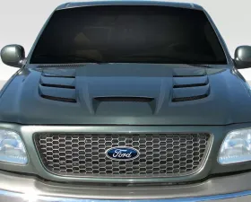 1997-2003 Ford F-150 1997-2002 Expedition Duraflex Viper Look Hood - 1 Piece