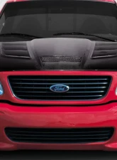 1997-2003 Ford F-150 1997-2002 Expedition Carbon Creations Viper Look Hood                                     - 113776 - Image 7