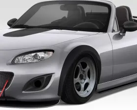 2006-2015 Mazda Miata Super20 Look Duraflex Front Fender Flares - 2 Piece