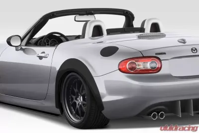 2006-2015 Mazda Miata Super20 Look Style Duraflex Rear Fender Flares - 2 Piece - 113781