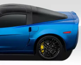 2005-2013 Chevrolet Corvette C6 Duraflex ZR1 Look Rear Fenders - 2 Piece