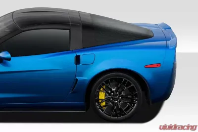 2005-2013 Chevrolet Corvette C6 Duraflex ZR1 Look Rear Fenders - 2 Piece - 113783