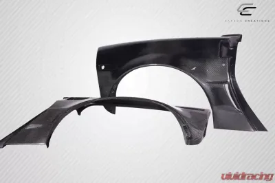 2005-2013 Chevrolet Corvette C6 Carbon Creations ZR1 Look Rear Fenders - 2 Piece - 113784