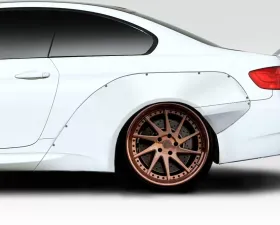 2007-2013 BMW 3 Series E92 2dr E93 Convertible Duraflex Circuit Wide Body Rear Fender Flares - 4 Piece ( fits all models except M3 )