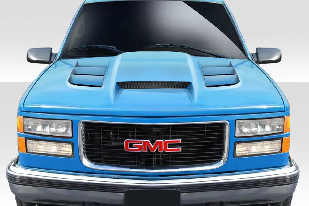 1988-1999 Chevrolet GMC C Series / K Series Pickup 1992-1999 Tahoe Yukon Suburban Duraflex Viper Look Hood - 1 Piece - 113800