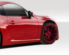 2013-2020 Scion FR-S Toyota 86 Subaru BRZ Duraflex Velocity + 20mm Front Fenders - 2 Piece