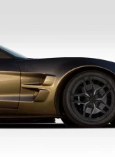 2005-2013 Chevrolet Corvette C6 Duraflex ZR1 Look Front Fenders - 2 Piece                                     - 113811 - Image 6