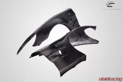 2005-2013 Chevrolet Corvette C6 Carbon Creations ZR1 Look Front Fenders - 2 Piece - 113812