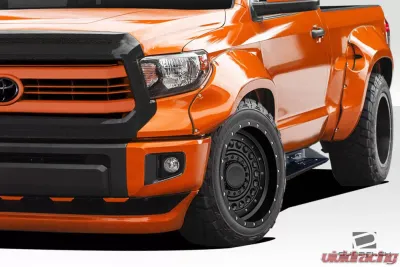 2014-2021 Toyota Tundra Duraflex Circuit Front Fender Flares - 2 Piece - 113816