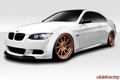 2007-2013 BMW 3 Series E92 2dr E93 Convertible Duraflex Circuit Wide Body Front Kit - 8 Piece ( fits all models except M3 ) - 113827