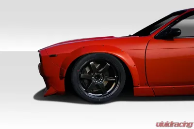 1995-1998 Nissan 240SX S14 Duraflex RBS V2 Wide Body Front Fenders - 2 Piece - 113846