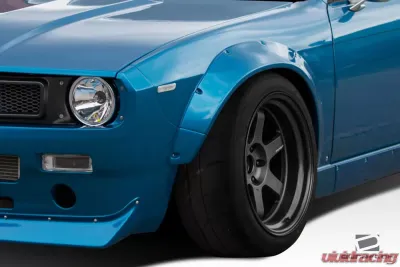 1995-1998 Nissan 240SX S14 Duraflex RBS V2 Wide Body Front Fenders - 2 Piece - 113846