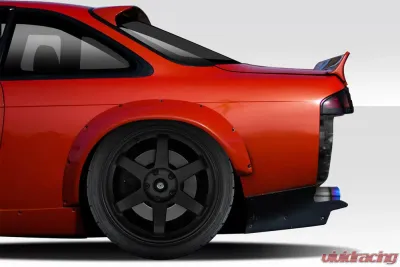 1995-1998 Nissan 240SX S14 Duraflex RBS V2 Wide Body Rear Fender Flares - 2 Piece - 113848