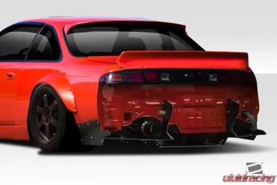 1995-1998 Nissan 240SX S14 Duraflex RBS V2 Wide Body Rear Diffuser - 1 Piece - 113849