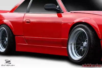 1989-1994 Nissan 240SX S13 2DR Duraflex RBS V1 Side Skirts - 2 Piece - 113865