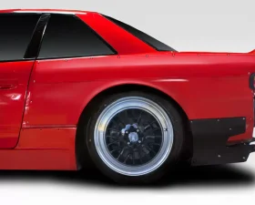 1989-1994 Nissan 240SX S13 2DR Duraflex RBS V1 30mm Rear Fenders - 2 Piece