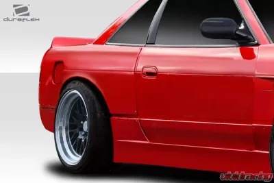 1989-1994 Nissan 240SX S13 2DR Duraflex RBS V1 30mm Rear Fenders - 2 Piece - 113868