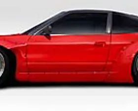 1989-1994 Nissan 240SX S13 Duraflex RBS V3 Side Skirts - 2 Piece