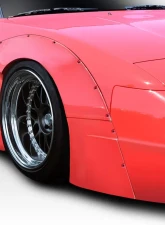 1989-1994 Nissan 240SX S13 Duraflex RBS V3 50mm Front Fender Flares -4 Piece                                     - 113875 - Image 2