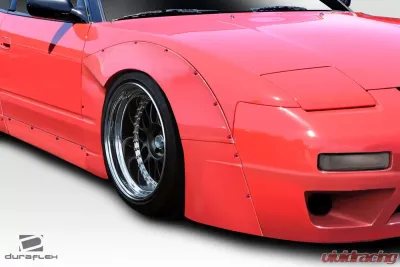 1989-1994 Nissan 240SX S13 Duraflex RBS V3 50mm Front Fender Flares -4 Piece - 113875