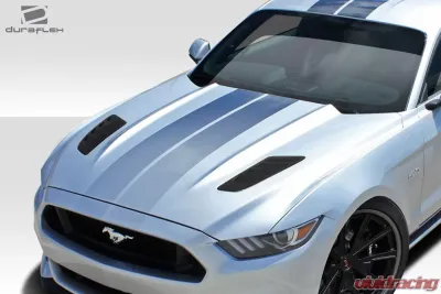 2015-2017 Ford Mustang Duraflex R-Spec Hood Vents - 2 Piece - 113889