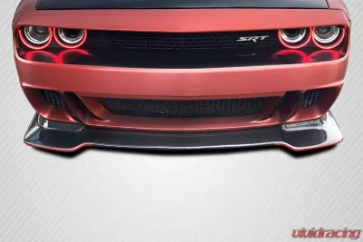 2008-2023 Dodge Challenger Carbon Creations Circuit Front Lip - 1 Piece - 113893