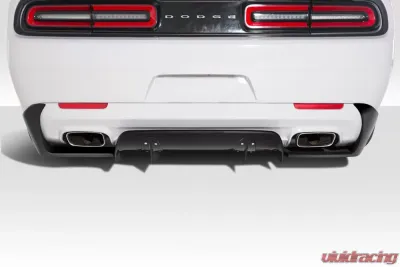 2015-2023 Dodge Challenger Duraflex Circuit Rear Diffuser - 3 Piece - 113897