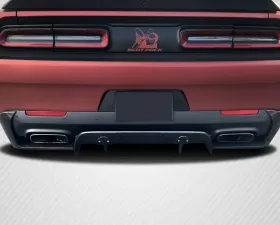 2015-2023 Dodge Challenger Carbon Creations Circuit Rear Diffuser - 3 Piece