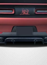 2015-2023 Dodge Challenger Carbon Creations Circuit Rear Diffuser - 3 Piece                                     - 113898 - Image 7
