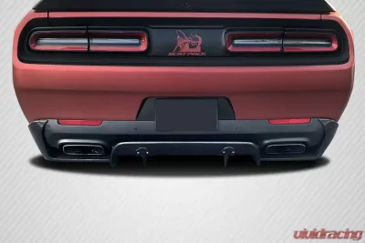 2015-2023 Dodge Challenger Carbon Creations Circuit Rear Diffuser - 3 Piece - 113898