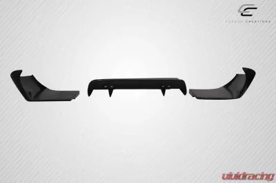 2015-2023 Dodge Challenger Carbon Creations Circuit Rear Diffuser - 3 Piece - 113898
