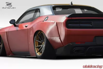 2008-2023 Dodge Challenger Duraflex Circuit Rear Fenders - 4 Piece - 113900