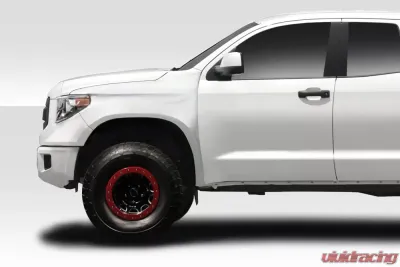 2014-2021 Toyota Tundra Duraflex 4" Bulge Front Fenders - 4 Piece - 113907