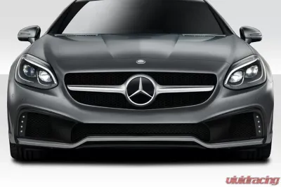 2012-2016 Mercedes SLK Class R172 Duraflex W-1 Front Bumper and Front Bumper Accessories- 2 Piece - 113936
