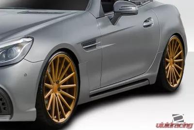 2012-2016 Mercedes SLK Class R172 Duraflex W-1 Side Skirts - 2 Piece (S) - 113937