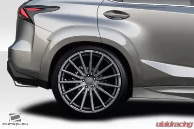 2015-2020 Lexus NX200T | NX300H Duraflex Addax Fender Flares - 6 Piece ( F-Sport models only) - 113952