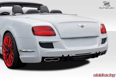2012-2017 Bentley Continental GT Duraflex Eros Version 1 Rear Bumper - 1 Piece - 113956