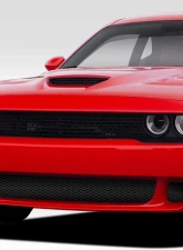 2015-2023 Dodge Challenger Duraflex Hellcat Look Front Bumper - 1 Piece                                     - 113983 - Image 2