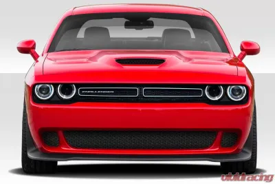 2008-2023 Dodge Challenger Duraflex Hellcat Look Front Lip - 1 Piece - 113985