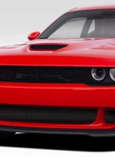 2008-2023 Dodge Challenger Duraflex Hellcat Look Front Lip - 1 Piece                                     - 113985 - Image 2