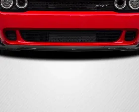 2008-2023 Dodge Challenger Carbon Creations Hellcat Look Front Lip - 1 Piece