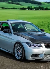 2007-2010 BMW 3 Series E92 2dr E93 Convertible Carbon Creations DriTech M3 Look Hood - 1 Piece                                     - 113987 - Image 3