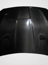 2011-2016 BMW 5 Series F10 4DR Carbon Creations DriTech Craze Hood - 1 Piece                                     - 113991 - Image 3