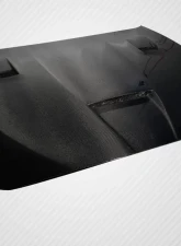 2011-2016 BMW 5 Series F10 4DR Carbon Creations DriTech Craze Hood - 1 Piece                                     - 113991 - Image 6