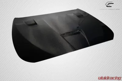 2011-2016 BMW 5 Series F10 4DR Carbon Creations DriTech Craze Hood - 1 Piece - 113991